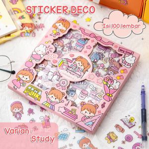 Sticker Deco Aesthetic Lucu Momo Stiker Anti Air Tumblr DIY Hp Stiker Motif Kartun Lucu ala Korea Dekorasi Buku Diary Memo Journal Catatan Harian Anak Sekolah Alat Tulis Bahan Stiker Transparant Bisa Untuk Kado Ulang Tahun