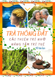 Trà Túi Lọc THÔNG ĐẤT - Cải thiện trí nhớ hỗ trợ cải thiện Alzheimer - 40 Túi lọc Trà Đông Y Việt