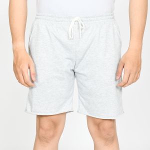 Humanside - Celana Pendek Terry Katun Misty | Short Sweatpants Unfinished | Shortpants