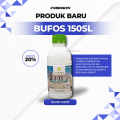 Herbisida BUFOS 150SL 1 Liter Pembasmi Gulma Bandel/Lulangan. 