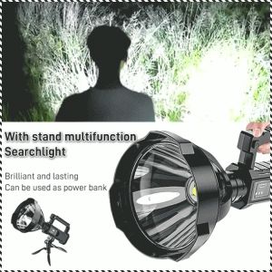 Flashlight High Power Fall Prevention Emergency Light Easy to Operate Super Bright Wide Range Safety