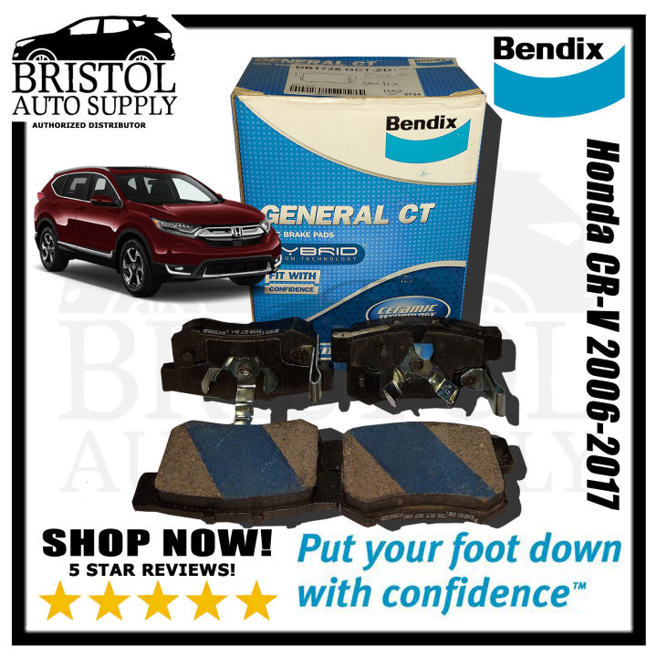 Bendix Brake Pads Rear Honda CRV 2007-2017 | Lazada PH