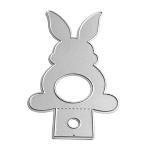Animal Rabbits Shape Cutting Dies Scrapbooking Die Cut Templates Carbon Steel Cutting Dies for Scrapbooking Making