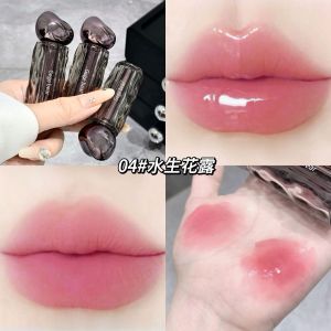 Gogo Bear Soft Mist Water Lip Gloss Mirror Gloss Moisturizing Lipstick Velvet Matte Non-Sticky Student Party