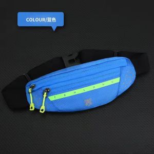 Fitness Belt Bags Reflective Strips Belly Bag Waterproof Sport Pouch Cycling Beg Jogging Gym Bag