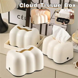 Cloud Tissue Box with Holder Toilet Tissue Holder Kotak Tisu Rumah Bekas Tisu Kotak Premier Storage Box