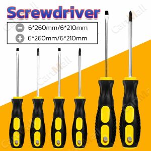 Flat And Phillip Screwdriver Magnetic Tip Flexible Soft Handle Screw Driver High Quality Tool