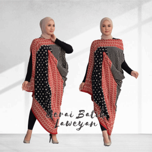 Desain Kaftan Batik Elegan & Tunik Batik Paris