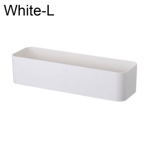 UUMIR เหนียว การตกแต่งบ้าน กล่องเก็บของเครื่องปรับอากาศ ชั้นวางขาตั้ง ไม้แขวนกาว ที่วางรีโมทคอนโทรล ออแกไนเซอร์ติดผนัง กล่องเก็บเครื่องสำอาง แก้ไขบนผนัง