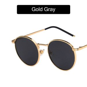 CBHH Fashion Metal Frame Fishing Shades Round Sun Glasses Women Men Sunglasses Womens Eyewear