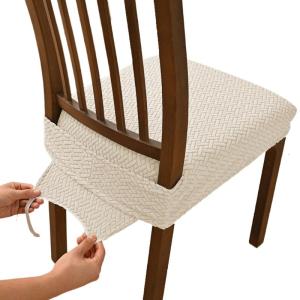 Trượt bằng chứng vải bọc ghế cho ghế bàn có thể giặt Polyester bìa có thể tháo rời trượt bằng chứng hỗ trợ công thái học 40-50cm chiều rộng