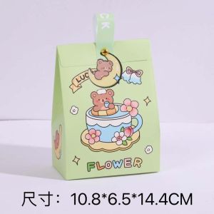 Goodie Bag Ulang Tahun Anak Motif Kartun Kotak Kado Tas Bingkisan Hadiah Hampers Ulang Tahun Anak Paper Bag Karakter Kotak Souvenir Box PST