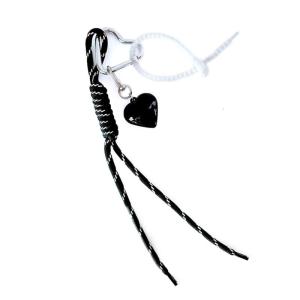 Dây thừng bện Keyring sáng tạo Móc Chìa Khóa Xe móc khóa trái tim Charm gắn túi đáng yêu Keychain đồ treo trang trí