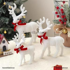 [COD] SweetBabiese 10 13 15Cm Giáng Sinh Nhân Tạo Sang Trọng Tuần Lộc Xmas Nai sừng tấm Cho Giáng Sinh Cây Đồ Trang Trí Trang Trí Nội Thất 2025 Navidad Trang Trí Nội Thất Năm Mới Quà Tặng