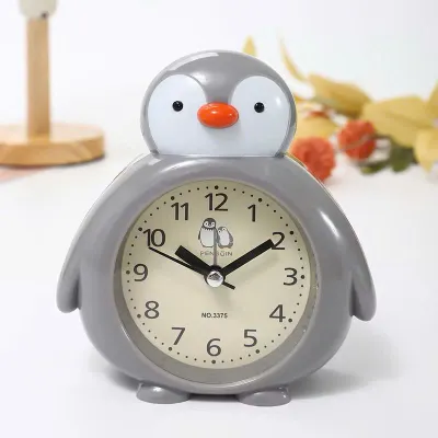 Đồng Hồ Báo Thức Chim Cánh Cụt - Đồng Hồ Để Bàn Đáng Yêu Nhiều Màu.