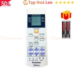 Điều khiển điều hòa Panasonic Mã 01 Hàng zin remote máy lạnh panasonic - Tặng kèm pin - Tạp Hoá Lee
