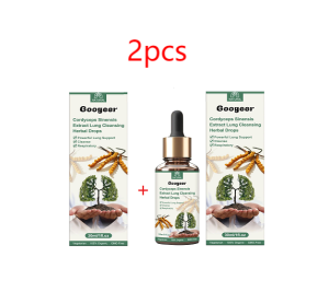 Googeer Cordyceps Sinensis Extract Lung Cleansing Herbal Drops Lung Cleansing Drops 30ml Drops Lung Support Cleanse With Herbal Essence Liquid Drops Support Bronchial Respiratory System Effective Against Allergies Asthma Powerful Lung Support