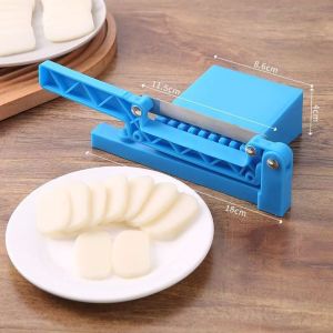 Cutting Rice Cake Artifact Stainless Steel Rice Cake Strip Slicing Special Knife Household Rice Cake Quick Cutting Mini Tool