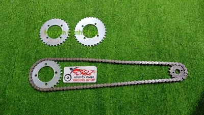 Sên nhông dĩa xe Sirius 110-15-30-32-34- loại 9 li
