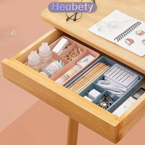 Heabety Ngăn Kéo Bàn Tổ Chức Stackable Đa-Di Động Máy Tính Để Bàn Lưu Trữ Bin Khay Đa-Mục Đích Chia Container Cho Hộ Gia Đình Văn Phòng Nhà