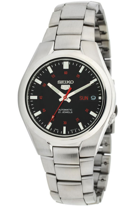 Karnvera Shop นาฬิกาข้อมือผู้ชาย Seiko Automatic 21 Jewels