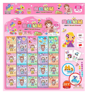 KAIHUA Mainan Edukasi Anak Diamond Sticker Manik Beads DIY SS235