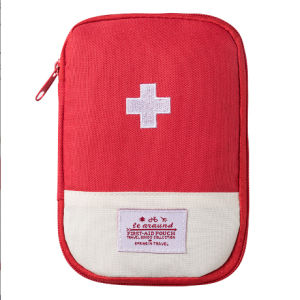 Murah Banget - Tas Obat P3K Travel / Tas Obat Medicine Pouch Korean Travel Organizer / Tempat Penyimpanan Mini Obat P3K