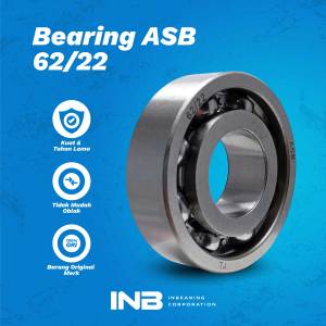 Laker Bearing 62/22 ASB Bearing Roda Belakang Xeon INB Original ASB