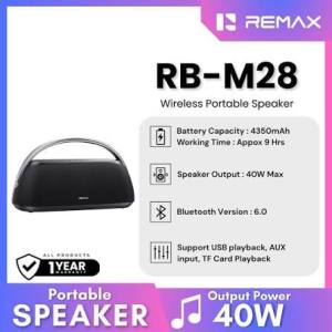 Loa Bluetooth Go Play REMAX RB-M28 40W công suất cao và thấp kép / TV Bluetooth / USB / thẻ TF / loa âm thanh nổi