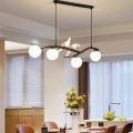 Modern Nordic LED Chandelier Ceiling Light Birds Pendant Lamp Hanging Lights Lampu Burung Lampu Hiasan Ceiling Lamp IKEA. 