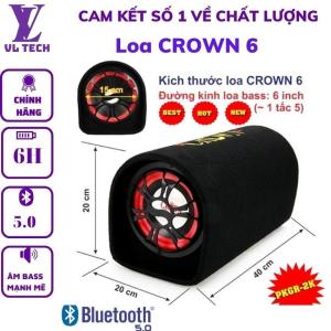 [BASS SIÊU KHỦNG] Loa Bluetooth CROWN 6 TV28 VL TECH Loa Công Suất Lớn Nghe Nhạc Cực hay Hỗ Trợ USB Thẻ Nhớ Có Thể Dùng Điện 220V Rất Tiện lợi.