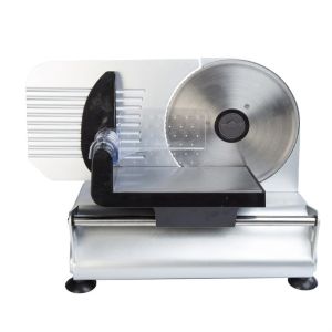Meat Slicer Otomatis Stainless R.8800 - Stainless Steel Meat Slicer Pengiris Sayuran Buah Daging Beku Alat Pemotong Pengiris Otomatis untuk Rumah Tangga Alat Pemotong Roti Panggang dan Irisan Daging Sapi dan Domba Alat Pengiris Pemotong Daging Otomatis