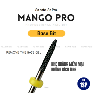 "YOGO - Base-Bit 5000-20.000rpm": Đầu mài phá gel móng tay cao cấp hàn quốc Chất liệu Titan | Phá base gel nền Lớp chai sần