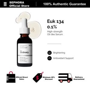 The Ordinary EUK 134 0.1% 30ml | High-Potency Antioxidant Serum | Neutralize Free Radicals & Environmental Stress | Boost Skin Defense