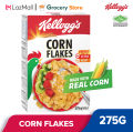 Kelloggs Original Corn Flakes Healthy Breakfast Cereal 1 box 275g (Halal). 