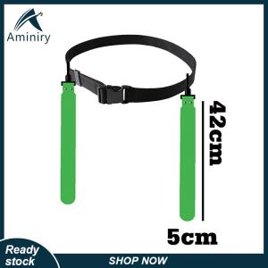 Aminiry[Love sports] Thể Thao Cờ Bóng Đá Vải Eo Cờ Màu Sắc Tươi Sáng Có Thể Điều Chỉnh Cạnh Tranh Đào Tạo PVC American Bóng Đá Eo Cờ Cho Thể Thao