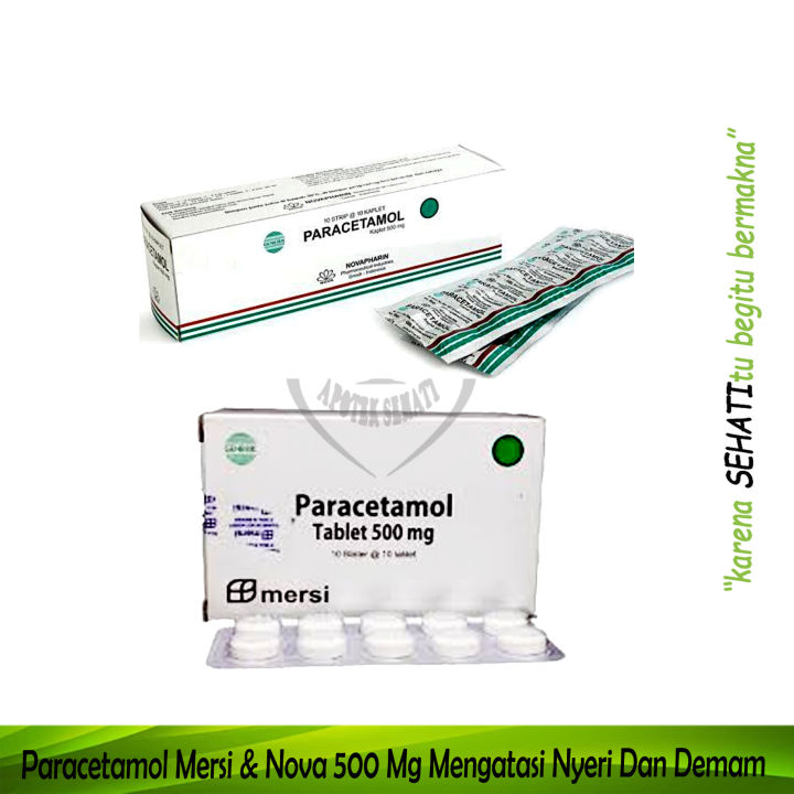 PCT PARACETAMOL PARASETAMOL TABLET 500MG HARGA PERBOX