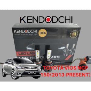 🔥READY STOCK🔥KENDODCHI 2Pcs 9006 LED Car Headlight FOR TOYOTA VIOS NCP150(2013-PRESENT)  product by Malaysia