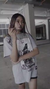 Casual Original T Shirt Vampire Kingdom MenS T-Shirt Short Sleeve Distro Boys Metal Light Gray    Dead Crow    Misty