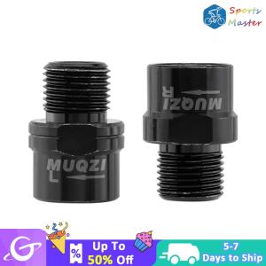 MUQZI Bike Pedals Adapters Spacers Wear Resistant Bike Pedal Extension Bolts Spacers Anti Corrosion Cycling Accessories