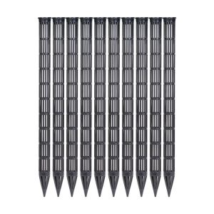 MAOMEI 10PCS Prevent Root Rot Plant Aeration Tubes Plastic Improve Soil Air Circulation Plant Drainage Pipes Planting Accessory Breathable Root Ventilation Pipes For Bonsai Potted Plants