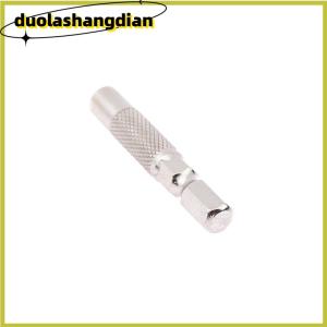 [Duola] 2pcs Hex Shank 6.35mm To 4mm Insert Bit Adapter Electric Screwdriver Socket Holder Micro Bit Adapter Magnetic Holder Tools