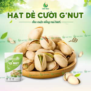 Hạt Dẻ Cười G’Nut KHÔNG TẨY TRẮNG Nhập Khẩu Mỹ 500G (Ăn Healthy /Nấu Sữa/Làm Bánh)