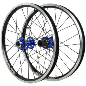 Bicycle wheel 20inch mountain bike aluminum alloy wheel set 406 six-bolt disc brake rim brake V-brake 11-speed 12-speed six-spoke-HB12 MA20