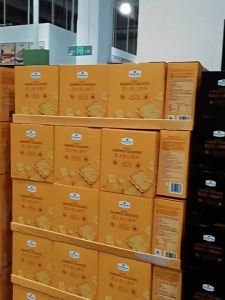 Taste of Home Sams Club Black Gold Cheese Biscuits 1.2kg Crispy Snacks Leisure Time Nutritious Grain Crisps Thin Biscuits Chinese Brand