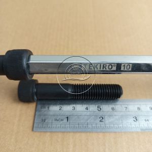 BAUT L BAJA M12X65 PANJANG 65 CM 65CM BAUD L BAJA M12 X 65 KUNCI L10 L 10 KUNCI PAS 17 HALF DRAT WARNA HITAM SOCKET HEX CAP SCREW 12 X 65 12X65 65MM 65 MM M12 X65 M12X 65 GRADE 12.9 PITCH DRAT 1.75 DIAMETER BODY 12MM sekrup skrup