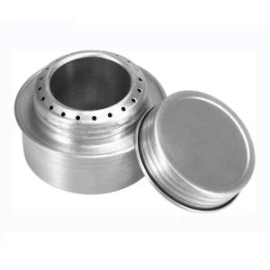 Stove Mini Aluminum Alloy Stove Outdoor Portable Hiking Stove Backpack Cooker Cooking Picnic Furnace with Cover