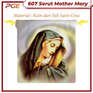 Pouch Serut Seri Bunda Maria Mother Mary Virgin Mary Souvenir Dompet Rosario Kristen Katolik Kristiani