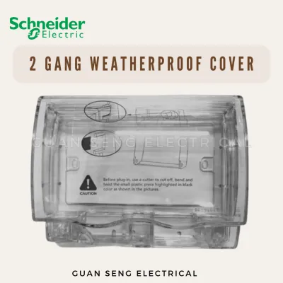 Schneider Electric Weatherproof Socket Cover Switch Cover | Guan Seng Electrical