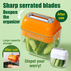 Kitchen Knife Set Easy To Use Serrated Knife Sharp Blade Design Large Capacity And Portable Storage Kitchen Tools